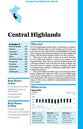 Lonely Planet Peru (Country Guide)