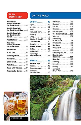 Lonely Planet Munich, Bavaria & the Black Forest 6 (Travel Guide)