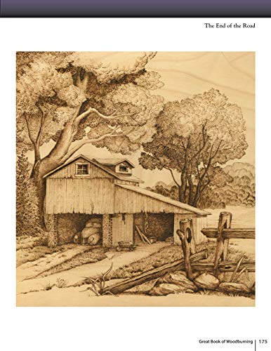 Great Book of Woodburning: Pyrography Techniques, Patterns and Projects for all Skill Levels (Fox Chapel Publishing) 30 Original, Traceable Designs and Step-by-Step Instructions from Lora S. Irish