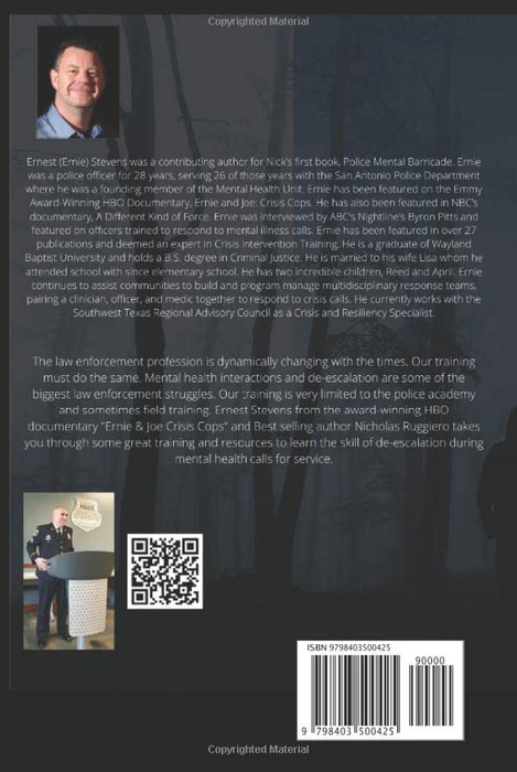 Mental health & De-escalation: A guide for law enforcement professionals (Real cops training)
