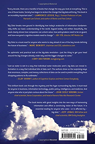 Big Data: A Revolution That Will Transform How We Live, Work, and Think