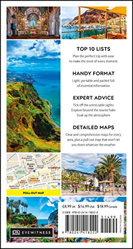 DK Eyewitness Top 10 Madeira (Pocket Travel Guide)