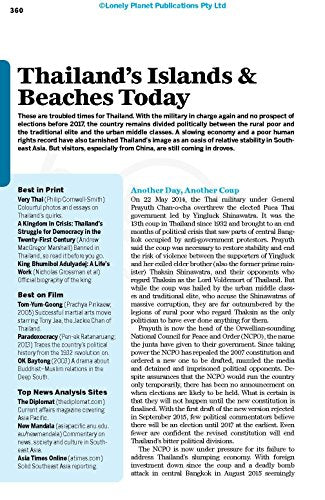 Thailand's Islands & Beaches 10 (Lonely Planet Travel Guide)