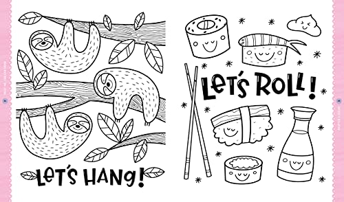 Trust Me, You Can Draw: The Super-Cute, Can't-Fail, Totally Awesome, Best-Ever Doodling, Lettering & Coloring Book