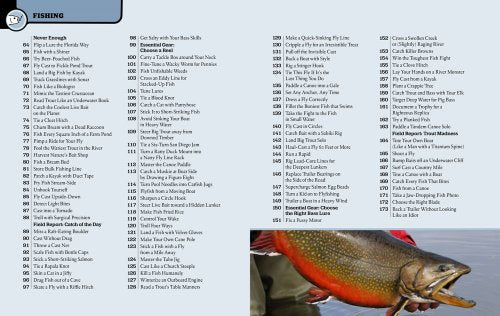 The Total Fishing Manual: 317 Essential Fishing Skills (Field and Stream)