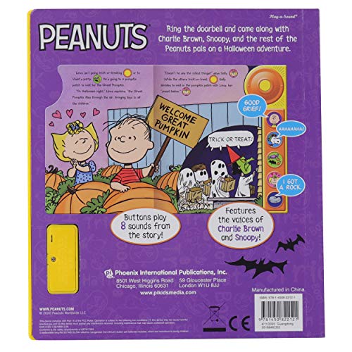 Peanuts - It's the Great Pumpkin, Charlie Brown - Doorbell Sound Book - PI Kids