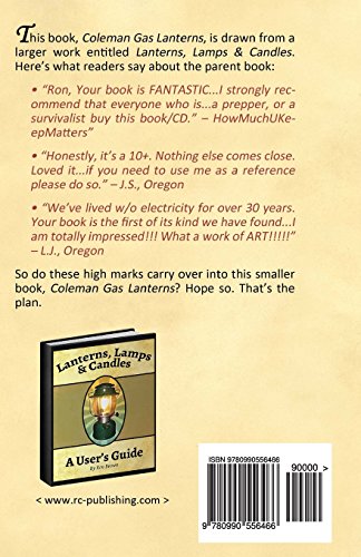 Book 5: Coleman Gas Lanterns (Non-Electric Lighting)