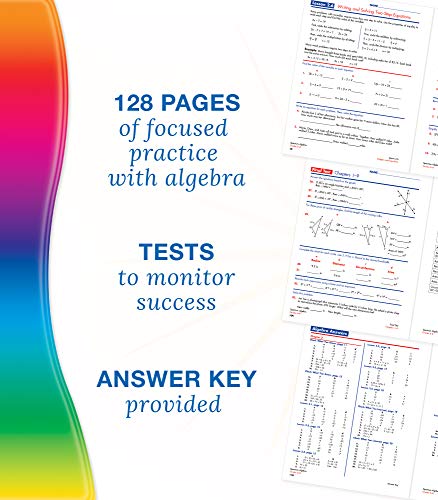 Spectrum Algebra Workbook, Grades 6-8