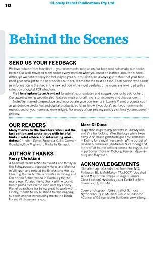 Lonely Planet Munich, Bavaria & the Black Forest (Regional Guide)