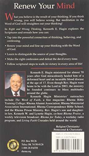 Right and Wrong Thinking