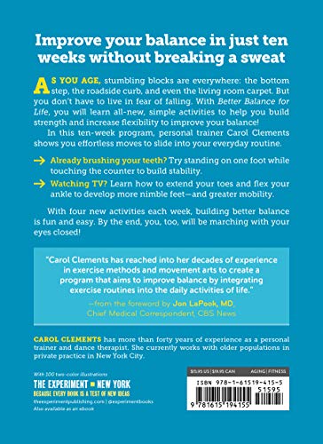 Better Balance for Life: Banish the Fear of Falling with Simple Activities Added to Your Everyday Routine