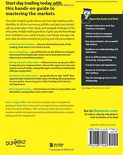 Day Trading For Dummies, 3rd Edition