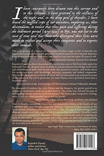 Tears in Paradise: Suffering and Struggles of Indians in Fiji 1879-2004
