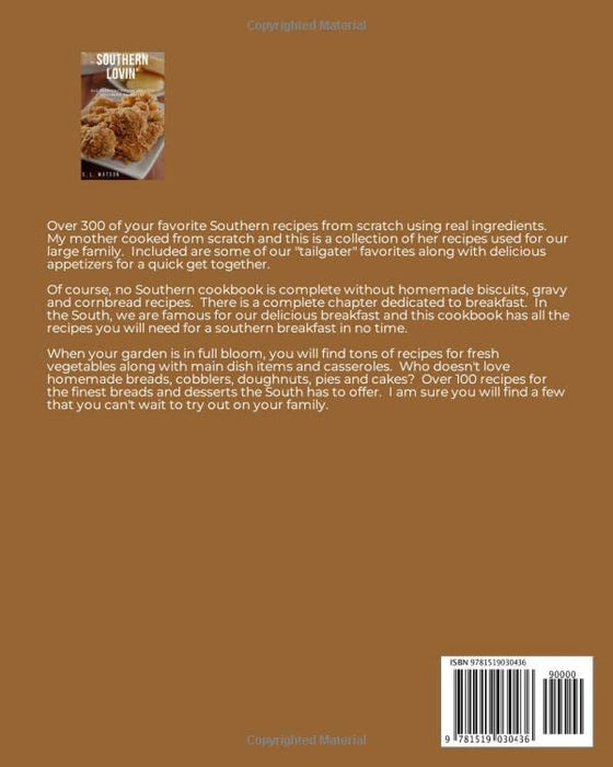 Southern Lovin': Old Fashioned from Scratch Southern Favorites (Southern Cooking Recipes)