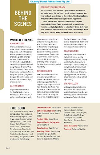 Lonely Planet Canada's Best Trips 1 (Road Trips Guide)