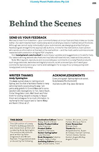 Lonely Planet Sydney 12 (Travel Guide)