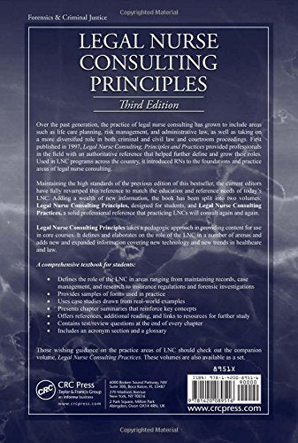 Legal Nurse Consulting Principles, 3rd Edition
