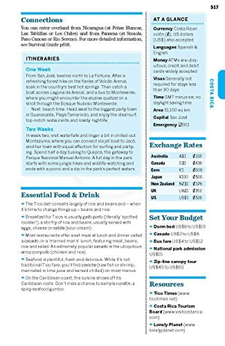 Lonely Planet Central America on a shoestring (Multi Country Guide)