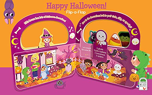Happy Halloween Flip-a-Flap Lift-a-Flap Board Book