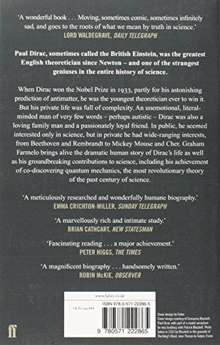 The Strangest Man: The Hidden Life of Paul Dirac, Quantum Genius