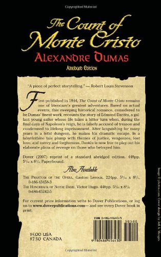 The Count of Monte Cristo: Abridged Edition (Dover Books on Literature & Drama)