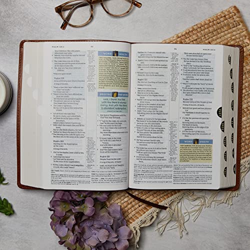 NKJV, Spirit-Filled Life Bible, Third Edition, Leathersoft, Brown, Thumb Indexed, Red Letter, Comfort Print: Kingdom Equipping Through the Power of the Word