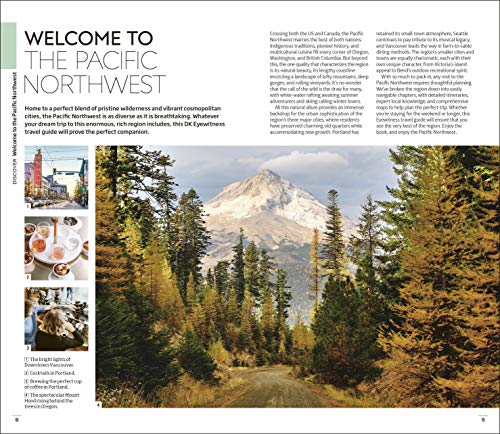 DK Eyewitness Pacific Northwest: Oregon, Washington and British Columbia (Travel Guide)