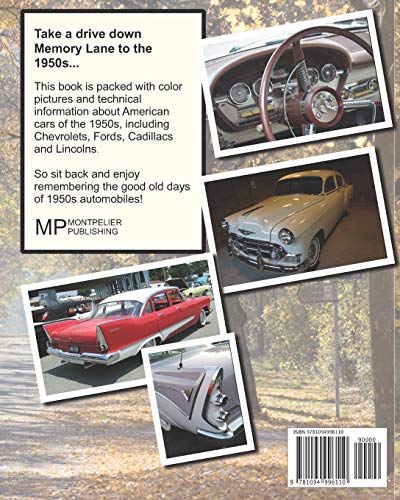 1950s American Cars Memory Lane: Large print picture book for dementia patients