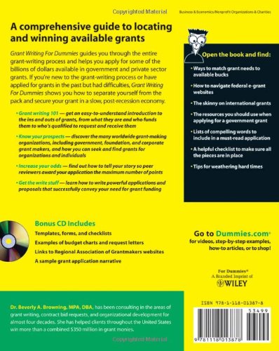 Grant Writing For Dummies