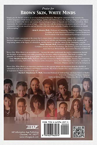 Brown Skin, White Minds: Filipino - American Postcolonial Psychology (NA)