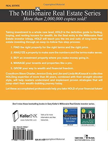 HOLD: How to Find, Buy, and Rent Houses for Wealth