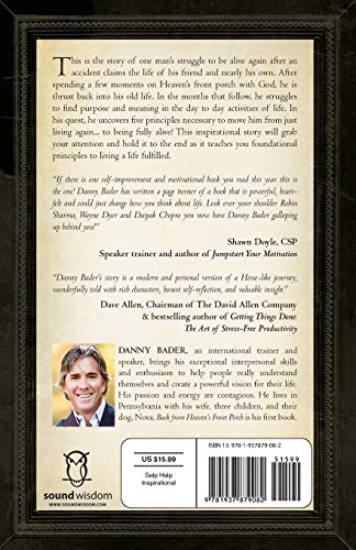 Back From Heaven's Front Porch: 5 Principles to Create a Happy and Fulfilling Life