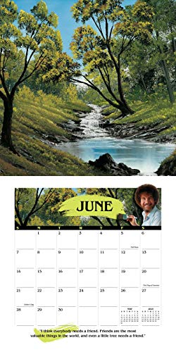 Bob Ross 2020 Wall Calendar