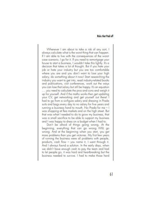 How to Be an Overnight Success: Making It in Business