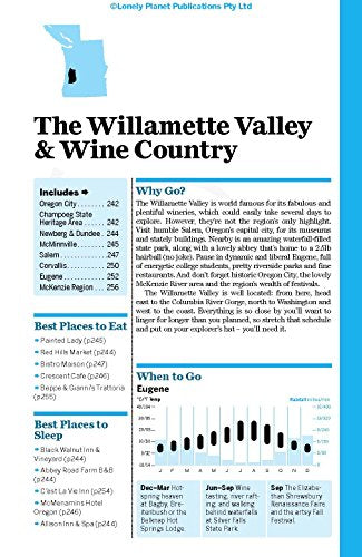 Lonely Planet Washington, Oregon & the Pacific Northwest (Regional Guide)