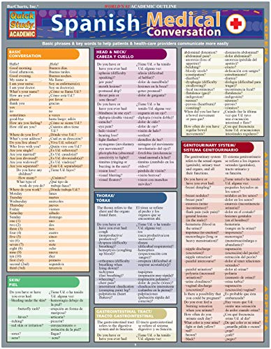 Spanish Medical Conversation (Quick Study Academic)