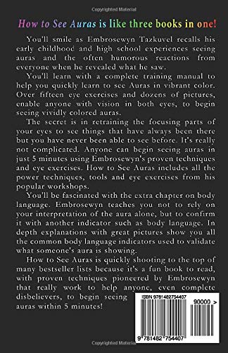 Auras: How to See, Feel & Know: (Full Color ed.)