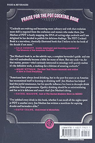The PDT Cocktail Book: The Complete Bartender's Guide from the Celebrated Speakeasy