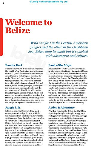 Lonely Planet Belize (Country Guide)
