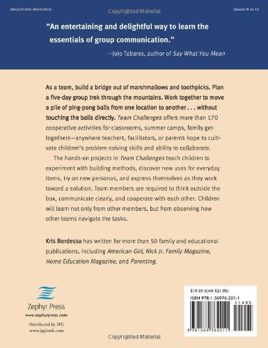 Team Challenges: 170+ Group Activities to Build Cooperation, Communication, and Creativity