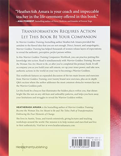 Warrior Goddess Training Companion Workbook (Warrior Goddess Series- Part II)