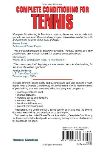 Complete Conditioning for Tennis (Complete Conditioning for Sports Series)