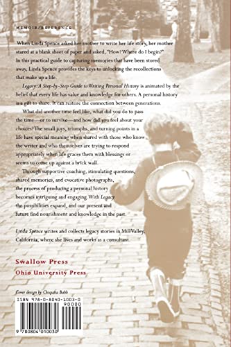 Legacy : A Step-By-Step Guide to Writing Personal History