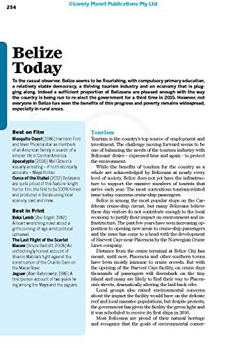 Lonely Planet Belize (Country Guide)