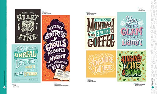 Lettering Alphabets & Artwork: Inspiring Ideas & Techniques for 60 Hand-Lettering Styles