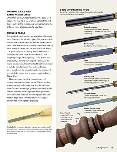 Learn to Turn, 3rd Edition Revised & Expanded: A Beginner's Guide to Woodturning Techniques and 12 Projects (Fox Chapel Publishing) Step-by-Step Instructions, Troubleshooting, Tips, & Expert Advice