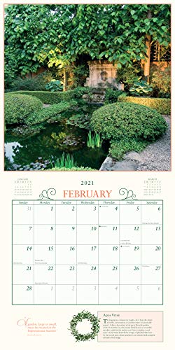 Secret Garden Wall Calendar 2021