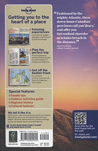 Nova Scotia, New Brunswick & Prince Edward Island 3 (Lonely Planet)