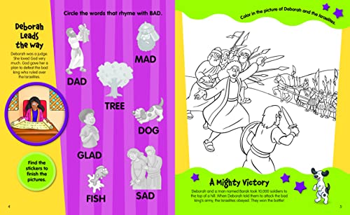 The Beginner's Bible Super Girls of the Bible Sticker and Activity Book