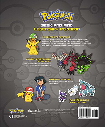Pokémon Seek and Find: Legendary Pokémon